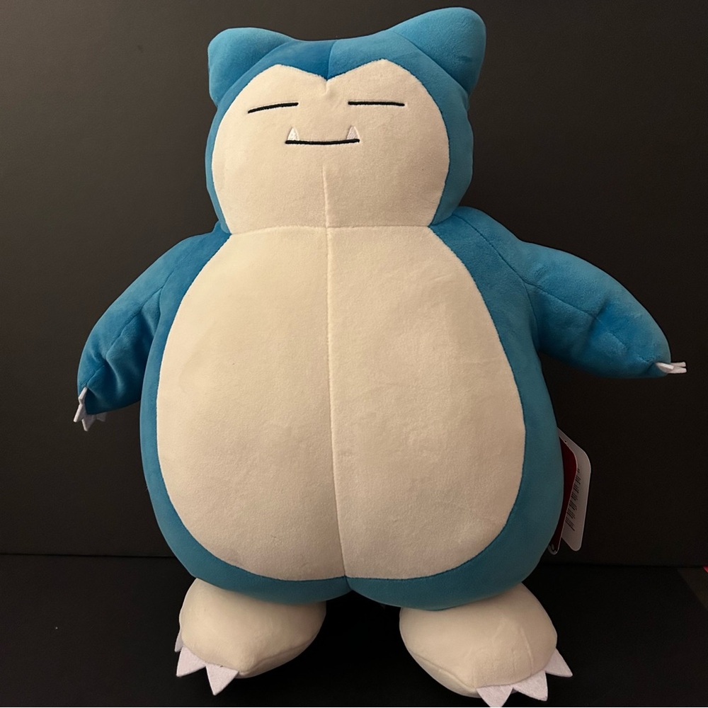 Pokemon Plush Sleeping Snorlax 18” jazware